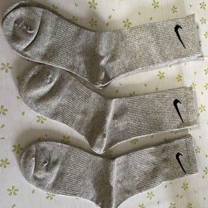 Nike gray socks